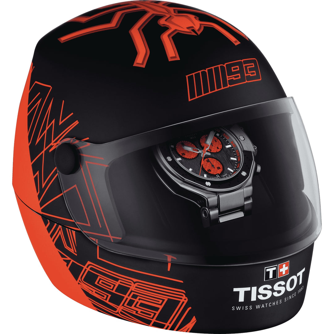 Tissot T-Race Marc Marquez 2022 Limited Edition 3993 Stücke 45 mm schwarzer Quarz Stahl T141.417.11.051.00